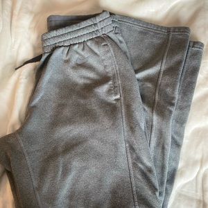 Grey Nike sweatpants